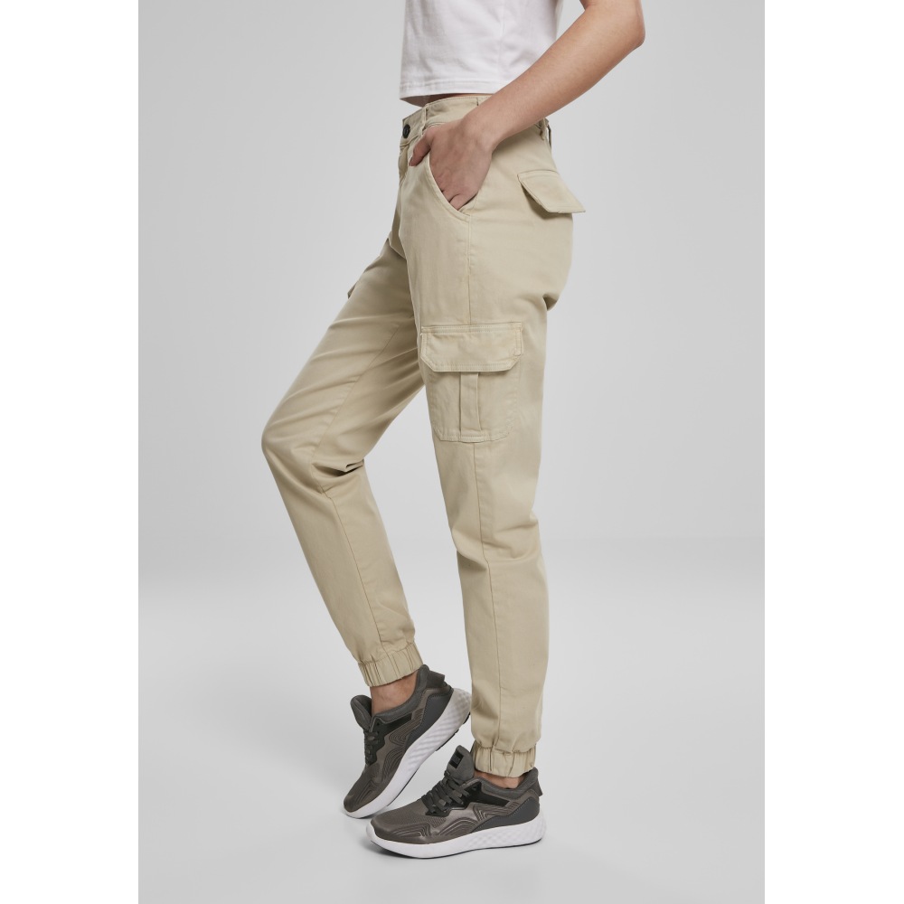 Urban Classics - High Waist Pantalon cargo - Multicolore